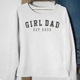 Girl Dad Est 2023 Dad To Be Gifts Fathers Day New Baby Girl Sweatshirt Gifts for Old Women
