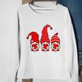 Gnomes Womens Valentines Day Sweatshirt Gifts for Old Women