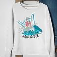 Hang Goose Silly Goose Surfing Funny Farm Animal Sweatshirt Gifts for Old Women