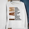 I Am Black Women Black History Month Educated Black Girl V4 Sweatshirt Gifts for Old Women