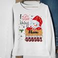 I Love Being A Mama Snowman Family Christmas Xmas Pajamas Men Women Sweatshirt Graphic Print Unisex Gifts for Old Women