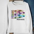 I Teach Love Bravery Equality Strength Kindnesss V2 Sweatshirt Gifts for Old Women