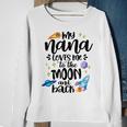 Kids Nana Loves Me To The Moon & Back Baby Children Toddler Sweatshirt Gifts for Old Women