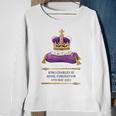 King Charles Iii Coronation 2023 British Souvenir Sweatshirt Gifts for Old Women