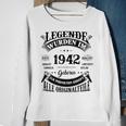 Legenden Wurden Im 1942 Geboren 81 Geburtstag 81 Jahre Sweatshirt Geschenke für alte Frauen