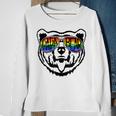 Lgbt Daddy Papa Bear Gay Pride Proud Dad Fathers Day Gift For Mens Sweatshirt Gifts for Old Women