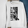 Liberty Lady Statue Shotgun Usa Pro Gun 2Nd Amendment Sweatshirt Gifts for Old Women