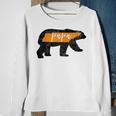 Mens Papa Bear Tennessee State Flag Vintage Dad Sweatshirt Gifts for Old Women