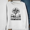 Mullis Blood Runs Through My Veins Sweatshirt Gifts for Old Women