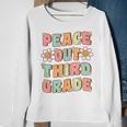 Peace Out Third Grade Cute Groovy Last Day Of 3Rd Grade Sweatshirt Gifts for Old Women Peace Out Third Grade Cute Groovy Last Day Of 3Rd Grade Sweatshirt Gifts for Old Women