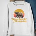 Retro Great Smoky Mountains National Park Bear 80S Graphic Sweatshirt Gifts for Old Women