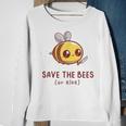 Save The Bees Or Else For Yellow Bees Funny Sweatshirt Gifts for Old Women
