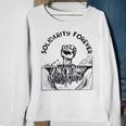 Solidarity Forever Iww Labor Union Sweatshirt Gifts for Old Women