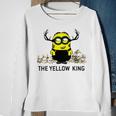 The Yellow King Minoion And Skulls Sweatshirt Gifts for Old Women
