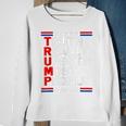 Trump 2024 Trump Truth Really Upset Most People America Flag Sweatshirt Gifts for Old Women