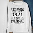 Vintage 1971 Funny 51 Years Old Men And Women 51Th Birthday Sweatshirt Gifts for Old Women