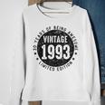 Vintage 1993 Limited Edition 30 Year Old Gifts 30Th Birthday Sweatshirt Gifts for Old Women