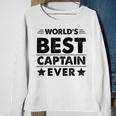 Worlds Best Captain Ever Sweatshirt Gifts for Old Women