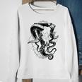 Zodiac Dead Aries &Amp Tentacles Sweatshirt Gifts for Old Women