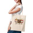 Funny Fall Lets Get Lit Tote Bag