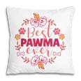 Best Pawma Ever Dog Grandma Nature Paw Bone Cute Flowers Pillow