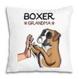 Boxer Dog Grandma Women Pillow