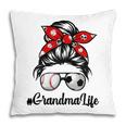 Hair Bun Classy Grandma Life Soccer Messy Bun Baseball Gift For Womens Pillow