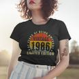 1986 Limitierte Auflage Frauen Tshirt, 37 Jahre Genialität zum Geburtstag Geschenke für Sie