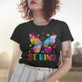 Autism Awareness Kindness Butterfly Be Kind Teacher Women Women T-shirt Gifts for Her
