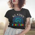 Be Kind Autism Awareness Puzzle Rainbow Choose Kindness Women T-shirt Gifts for Her