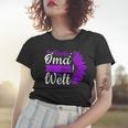 Beste Oma Der Welt Zum Muttertag Lila Blume Frauen Tshirt Geschenke für Sie