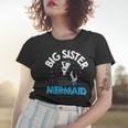 Big Sister Mermaid Matching Family Women T-shirt Gifts for Her