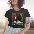 Black Nurse History Month Afro Melanin Queen Woman Pride Blm Women T-shirt Gifts for Her