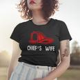 Chiefs Wife Firefighter Gift - Spouse Fire Company Women T-shirt Gifts for Her