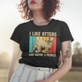 Cool Otter Design For Men Women Kids Vintage Sea Otter Lover Women T-shirt Gifts for Her