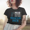 Cooles Mtb Mountain Bike Mir Reichts Geschenk Frauen Tshirt Geschenke für Sie