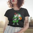 Dabbing Shamrock Basketball St Patricks Day Boston-Celtic Women T-shirt Gifts for Her