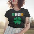 Funny St Patricks Day Science Teacher Irish Chemistry V2 Women T-shirt Gifts for Her