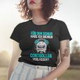 Gamer Zocker Controller Frauen Tshirt, Lustiger Spruch zum Zocken Geschenke für Sie