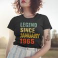 Geschenke Zum 57 Geburtstag Legende Seit Januar 1965 Frauen Tshirt Geschenke für Sie