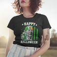 Happy Halloween Joe Biden St Patricks Day Leprechaun Hat Women T-shirt Gifts for Her