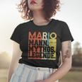 Herren Retro Mario Mann Mythos Legende Geburtstag Geschenk Frauen Tshirt Geschenke für Sie