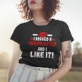 I Kissed A Firefighter And I Like It Wife Girlfriend Gift Women T-shirt Gifts for Her