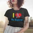 I Love My Nephew Autism Aunt Uncle Women T-shirt Gifts for Her