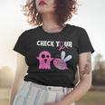 I Wear Pink In October For My Mom Wife Sister Awareness Women T-shirt Gifts for Her