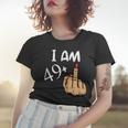 Im 49 Plus Middle Finger Funny 50Th Birthday Women T-shirt Gifts for Her