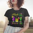 Mardi Gras Drinking Team Carnival Fat Tuesday Lime Cocktail Women T-shirt Gifts for Her