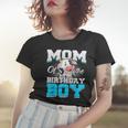 Mom Of The Birthday Boy Cow Farm Birthday Party Women T-shirt Gifts for Her