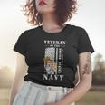 Proud Navy Women US Military Veteran Veterans Day Women T-shirt Gifts for Her