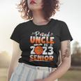 Proud Uncle Of A 2023 Senior Graduate Basketball Women T-shirt Gifts for Her